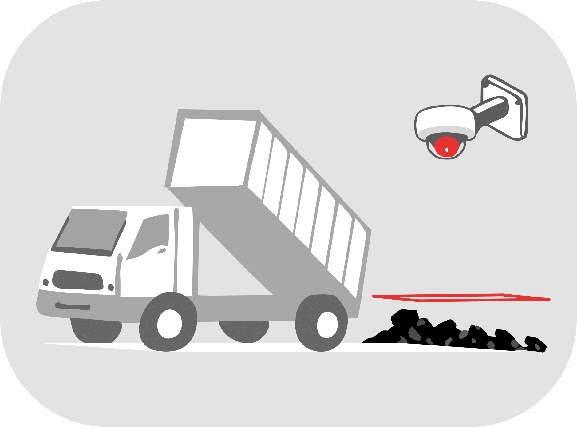 Kippstelle transparenter Hintergrund rot